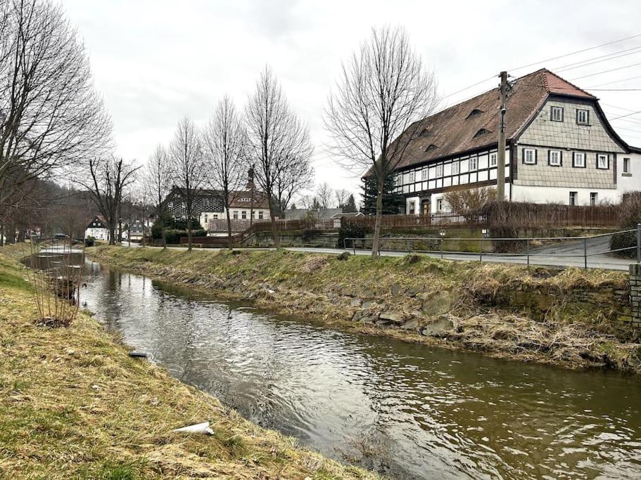 Ferienwohnung Fewo Marie Im Ferienhaus Selma In Zentraler Lage Großschönau Exterior foto